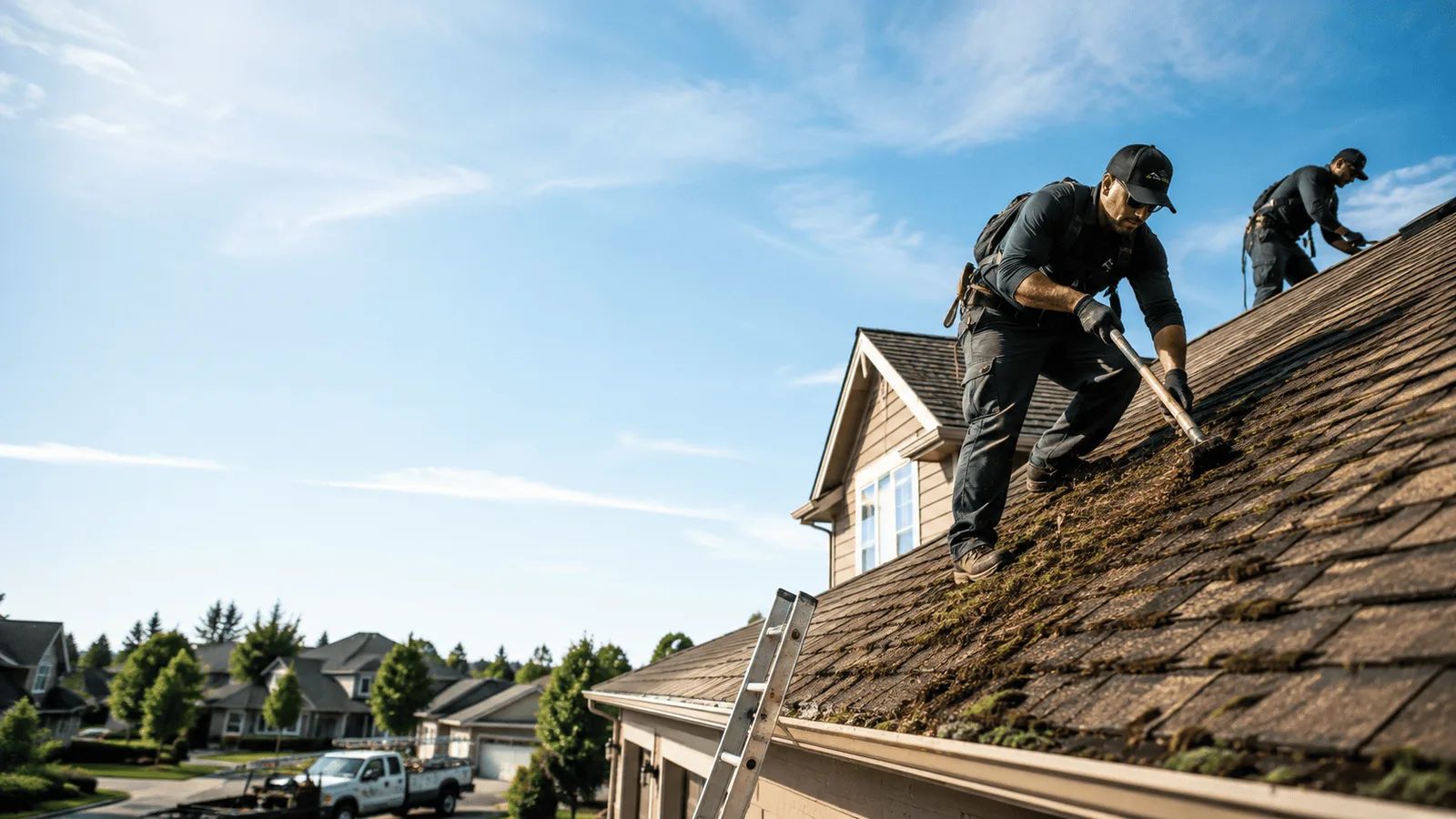 Roof Moss Removal in Barnesville, OH near me